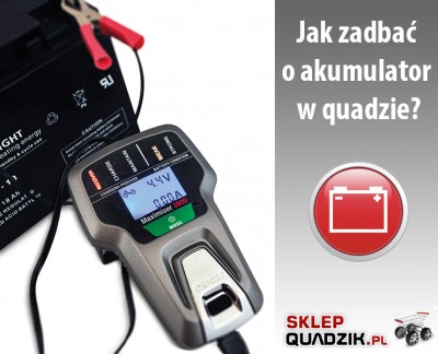 Jak zadbać o akumulator w quadzie?