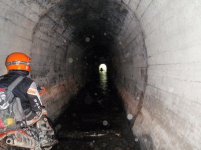 na koncu tunelu jestem woda po siodełko